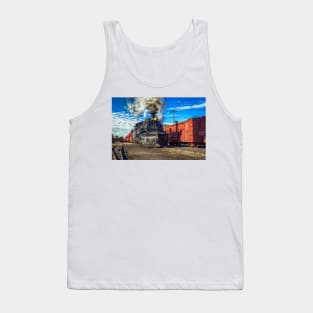 Cumbres and Toltec Narrow Gauge Railroad Chama New Mexico Yard Tank Top